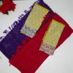 Space Silk With Work Blouse-MB547