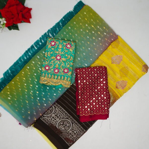 Offer Sale On Work Blouse Sarees -MB563
