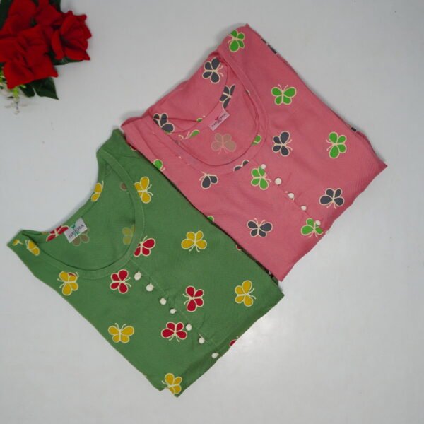 Rayon Umbrella Tops With Pocket-MB569(L-40)