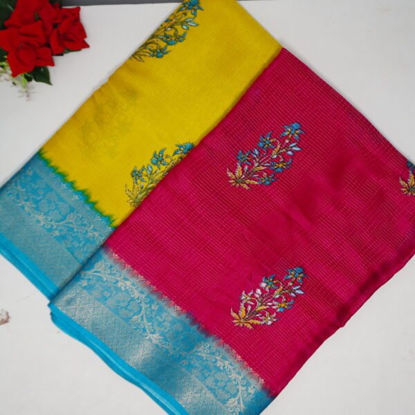 Maguva Silk With kalamkari Blouse-MB581