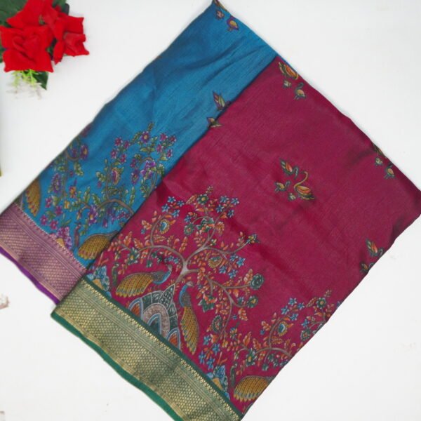 Avanthika Black Berry Sarees -MB595