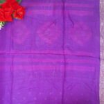 Mangalam Silk Bigg Border-MB602(Lavender To Purple) - Image 3