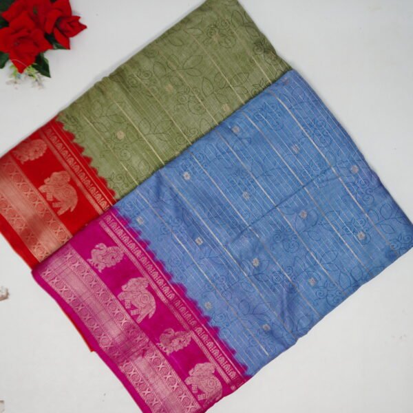 Erode Zarry With Dharmavaram Pattu-MB603