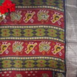 Cobra Silk With Pochampally Sarees-MB612 - Image 3