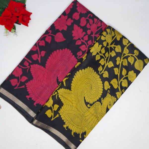 Pure Maheswari Silk Sarees-MB617