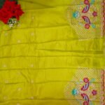 Mysore Banares Pattu With Work Blouse-MB621 - Image 2
