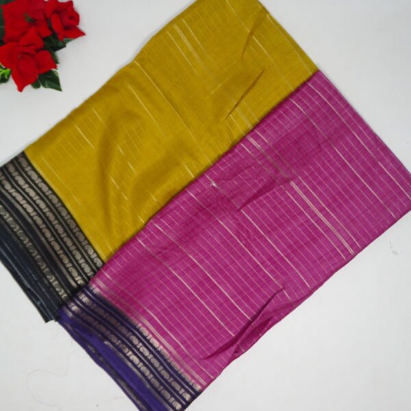 Kalanjali Silk All Over Zarry Sarees-MB622