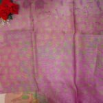 Pure Digital Tissue Pattu Sarees -MB625 - Image 4