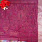 Kalanjali Silk Kalamkari Sarees-MB627 - Image 3