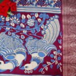 Kalanjali Silk Kalamkari Sarees-MB627 - Image 2