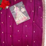 Semi Kanchi Pattu Scalp Border Half Sarees(Lehanga)-MB638 - Image 3
