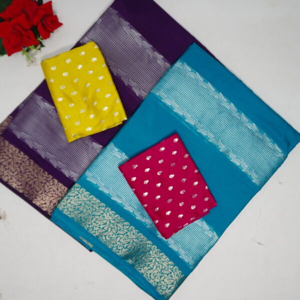 Semi Raw Mango Fancy sarees -MB652 (650)