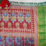 Twitter Erode Zarry Digital Pattu Sarees-MB653 - Image 2
