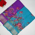 Vidya Silk All Over Zarry Sarees-MB664