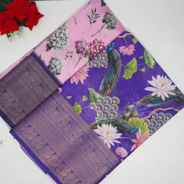 Pure Digital  Kanchi Kota Sarees-MB671