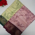 Erode Zarry Kalamkari Sarees-MB673