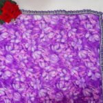 Pure Georgette With Scalp Border-MB676 - Image 2