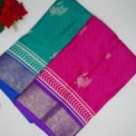 Pure Mushroom Silk Sarees-MB678