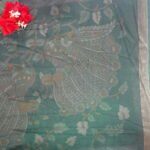 Simmer Silk With Small Leaf Design Sarees-MB689 - Image 3