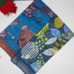 Ambey Lenin Digitel Kalamkari Sarees-MB691