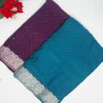 Simmer Silk With Viscos Border-MB710