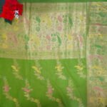 Pyathani Semi Raw Mango Sarees-MB717 - Image 2