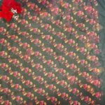 Pure Lenin Work Sarees-MB724 - Image 3