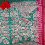 Kalamkari Deasign Silk Sarees-MB740 - Image 2