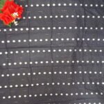 Marshmallow Mangalagiri checks With Silver Zarry Sarees-MB750 - Image 2