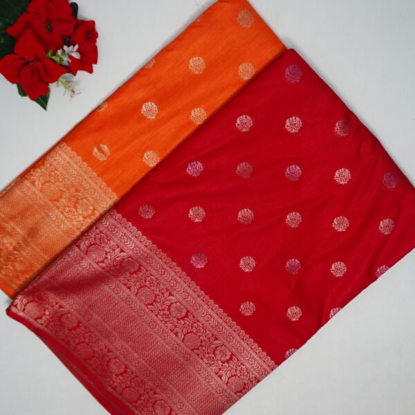 Semi Raw Mango Special Sarees-MB759