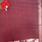 Sara Digital Crushed Sarees-MB770 - Image 2