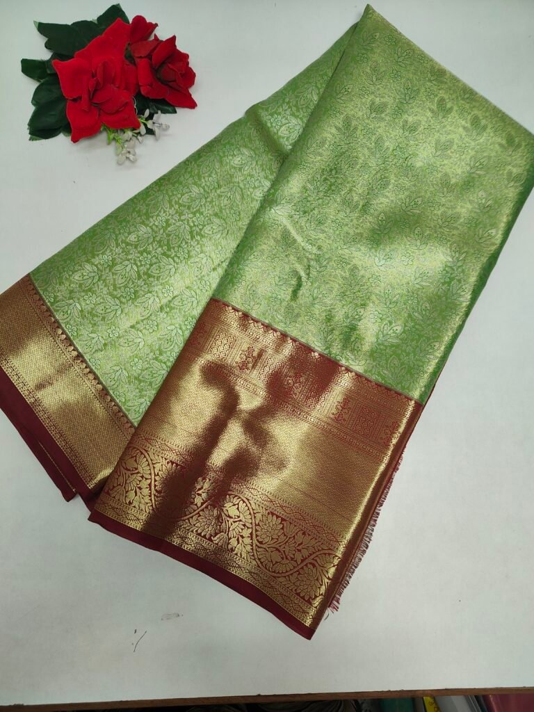 Bridal Light Weight Tissue Kanchi Pattu-P20