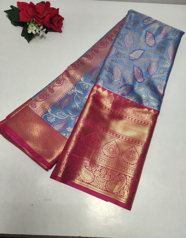 Bridal Light Weight Tissue Kanchi Pattu -P22