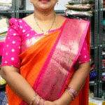 Marshmallow Erode Zarry Gap Border-MB743(Orange To Ranipink)(649)