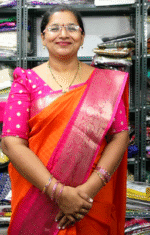 Marshmallow Erode Zarry Gap Border-MB743(Orange To Ranipink)(649)