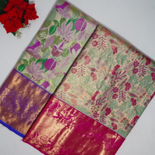 Bridal Light Weight  Kanchi Pattu Sarees-MB788