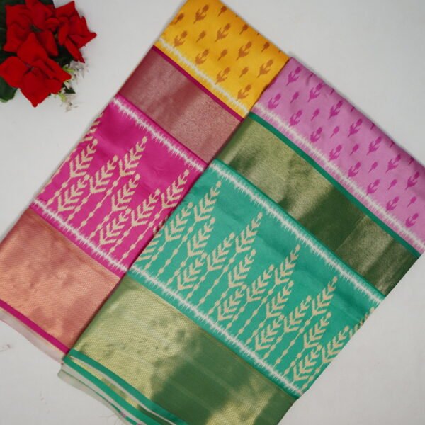 Pochampally Uppada pattu Sarees-MB789