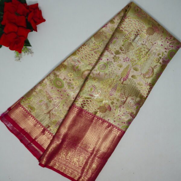 Bridal Light Weight Kanchi Pattu Sarees-MB792
