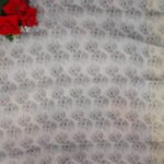 Pure Lenin Tissue Digital Sarees-MB794 - Image 3