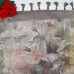 Pure Lenin Tissue Digital Sarees-MB794 - Image 2