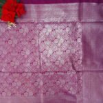 Mysure Pattu With Silver Border Sarees-MB795 - Image 2