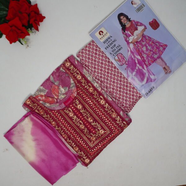 Vatican 3Peace Set Feeding Dreses-MB796(L-3XL)