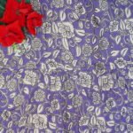 Kalamkari Puffy Sleave Umbrella Frill Tops-MB798(XL-3XL) - Image 2