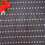 Silver Zarry Pattu With Gap Border Sarees-MB806 - Image 2