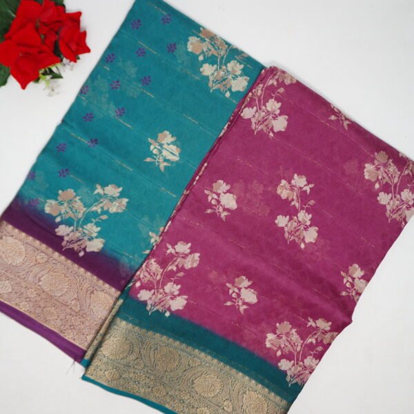Toxic Silk With Kanchi Border-MB812