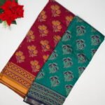 Cobra Silk With Pochampalli Border-MB818