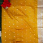 Semi Kanchi Silver Tred Work Sarees -MB820 - Image 2