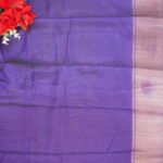 Pushkar Cobra Silk With Pochampalli Border-MB821 - Image 3