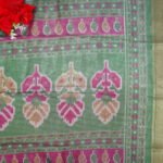Pushkar Cobra Silk With Pochampalli Border-MB823 - Image 2
