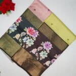 Uppada Pattu With Kalamkari Digital Sarees-MB827